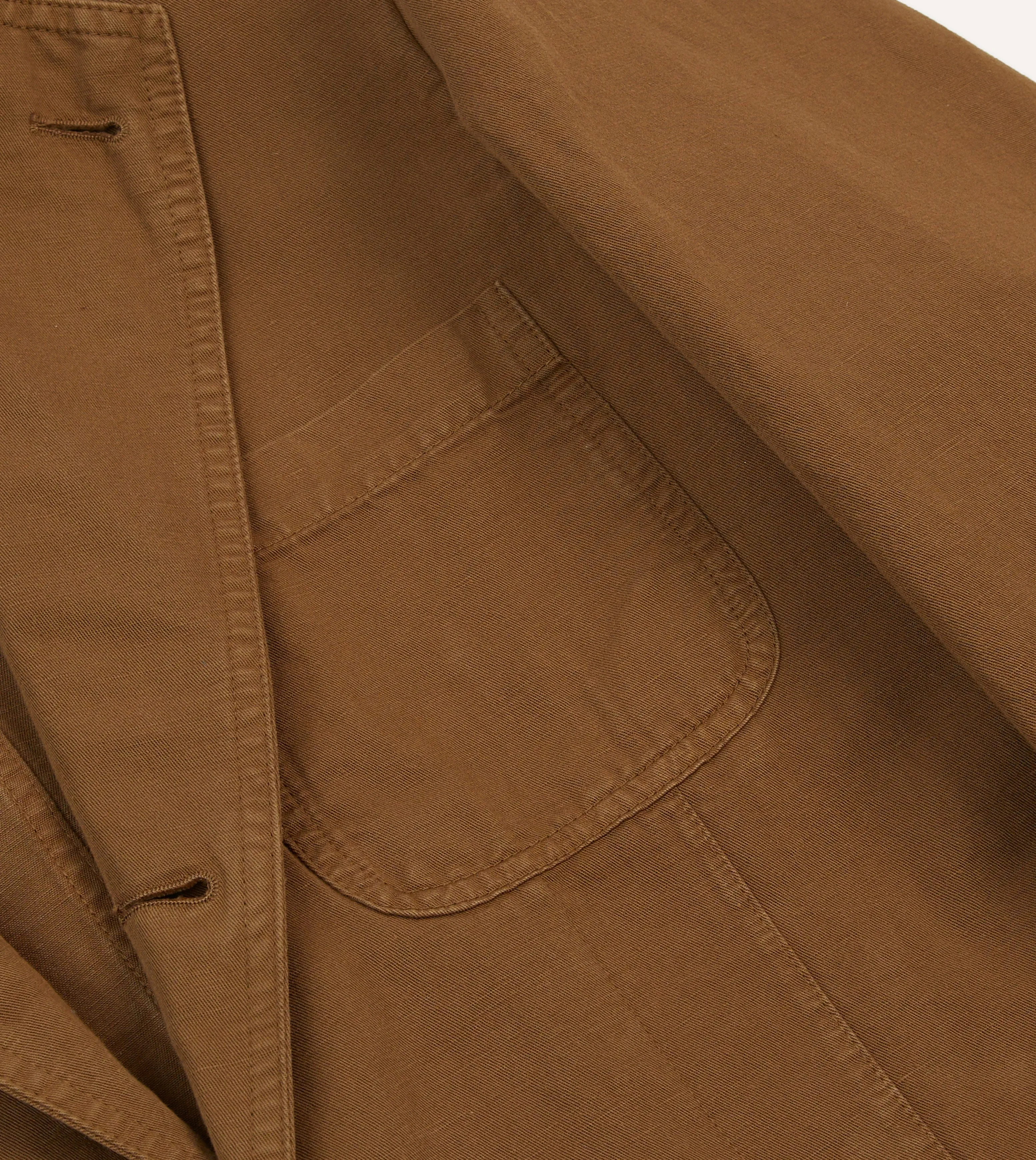 NonIrritatingLining Tobacco Cotton Linen Games Blazer Mk. I