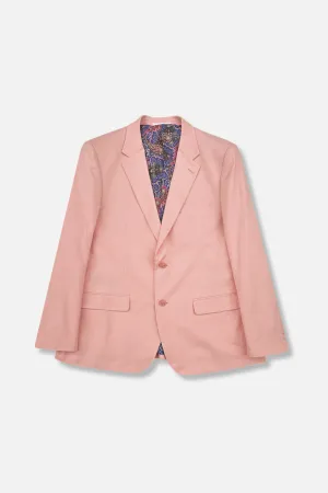 Luxury Appeal Non Slip Collar Chase Slim Fit Solid Blazer