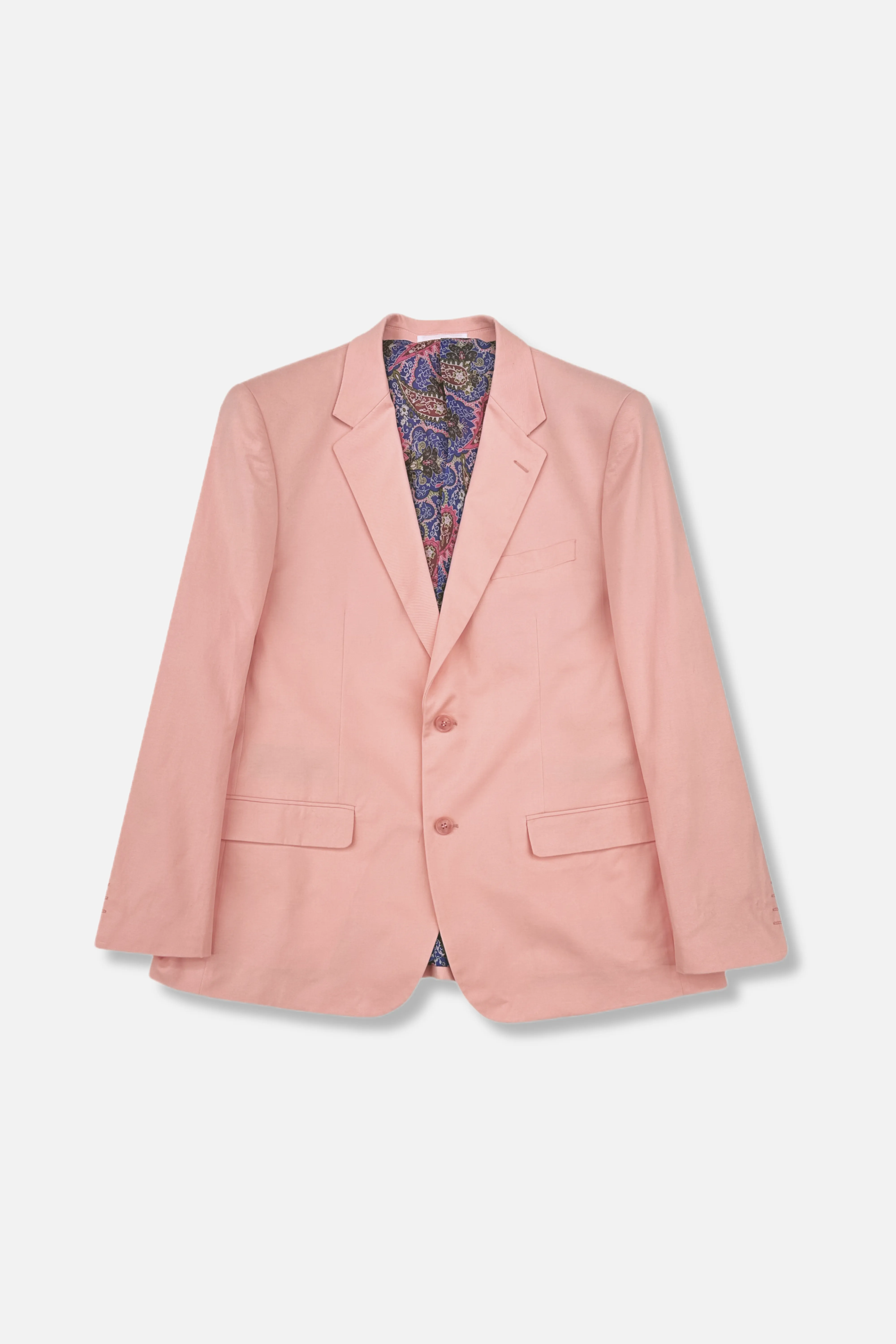 Chase Slim Fit Solid Blazer Moisture Wicking Inner High Collar Options