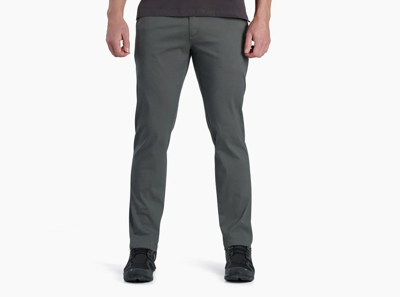 Ripstop Texture Relaxed Design Kuhl Mens Resistor Light Tapered Fit Chino in Carbon