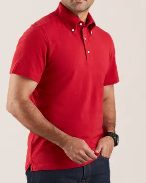 golf club Plain Red Polo T-Shirt