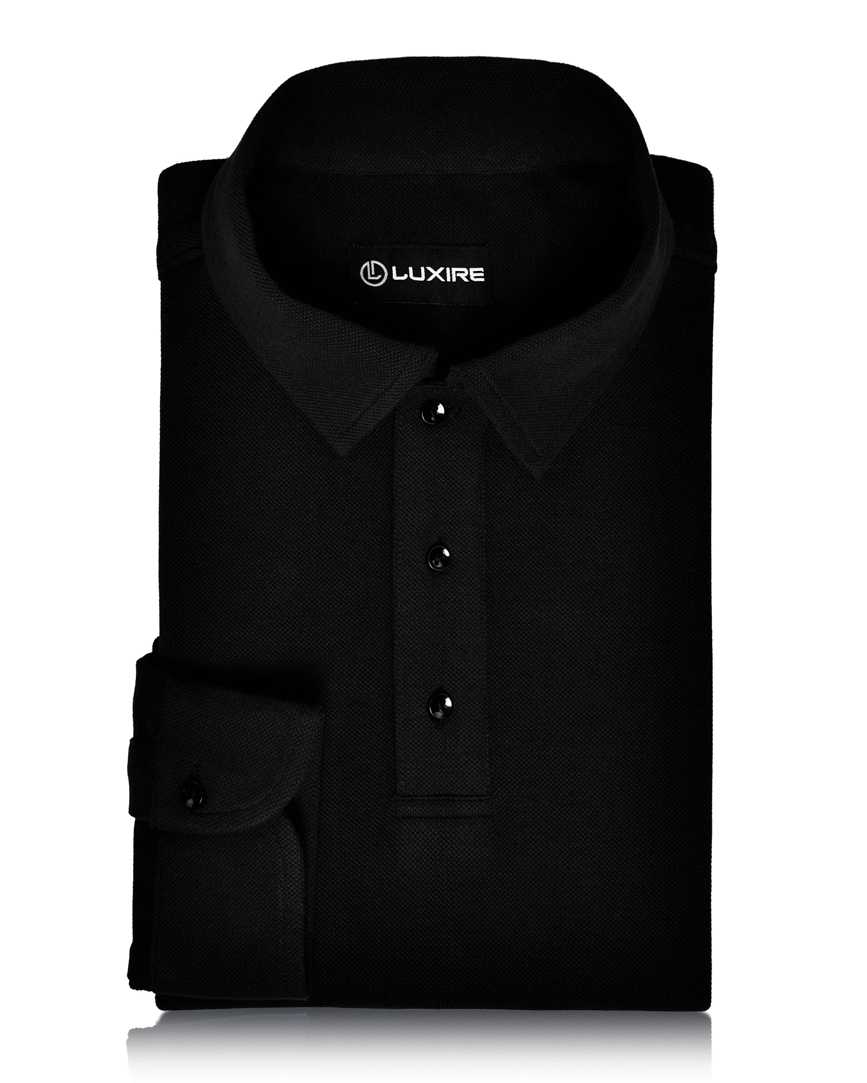 Weekend Vibes Aria Black Polo