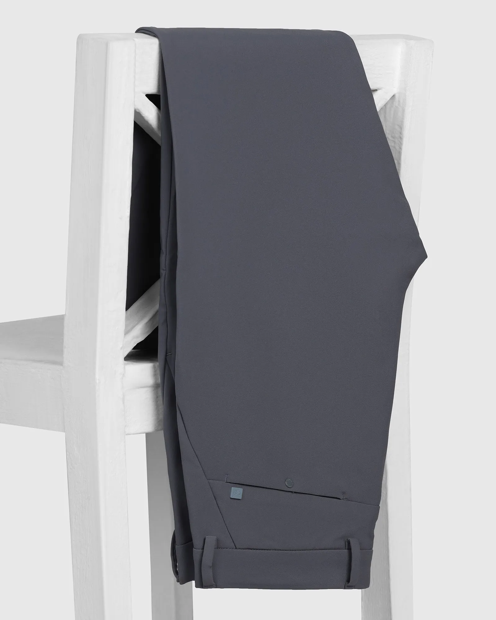 All Weather Comfort Chic Wear Grey Techpro Textured Khakis - Guss