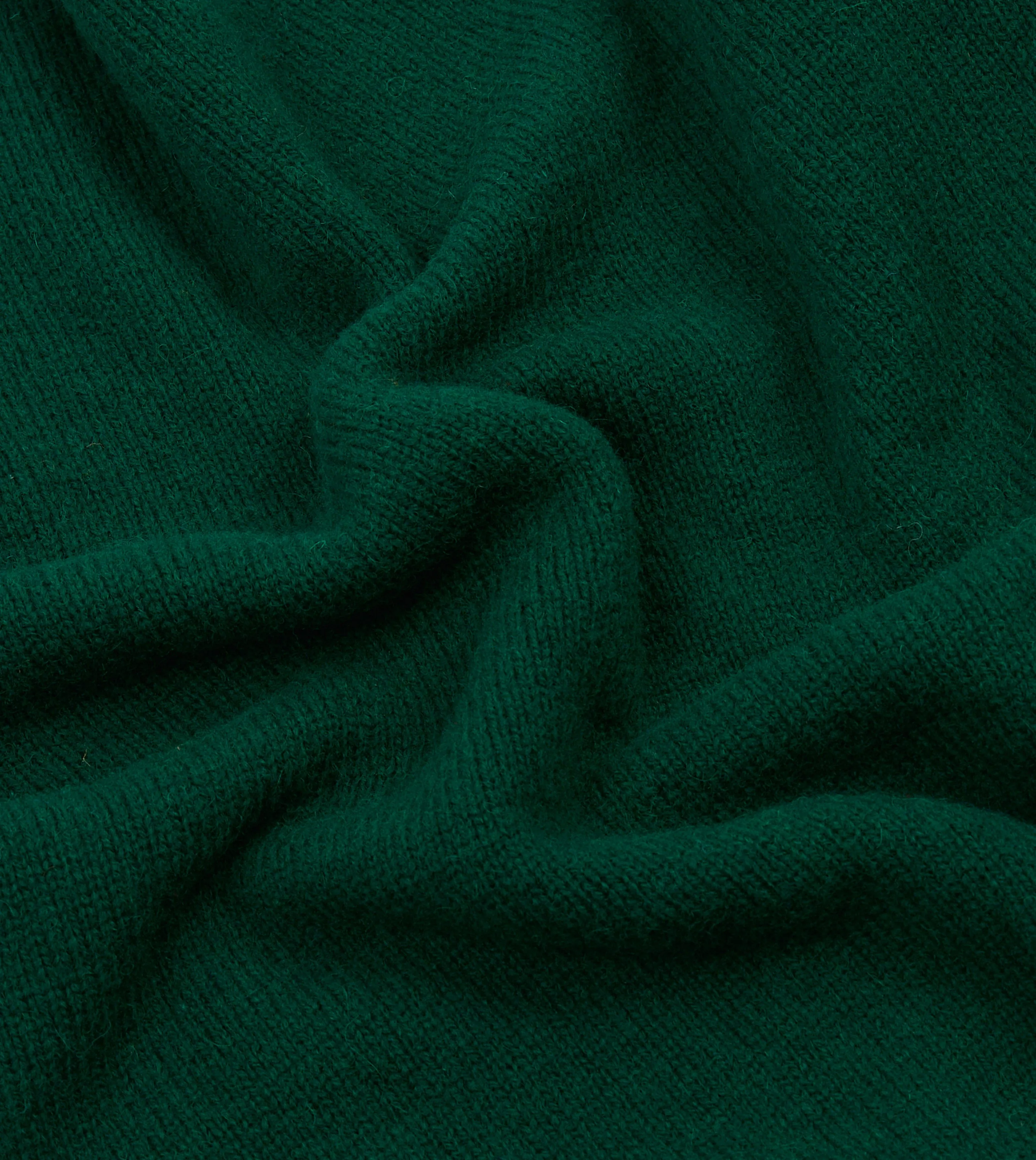 Fable Core Brown Multi Colourblock Brushed Shetland Crew Neck Jumper