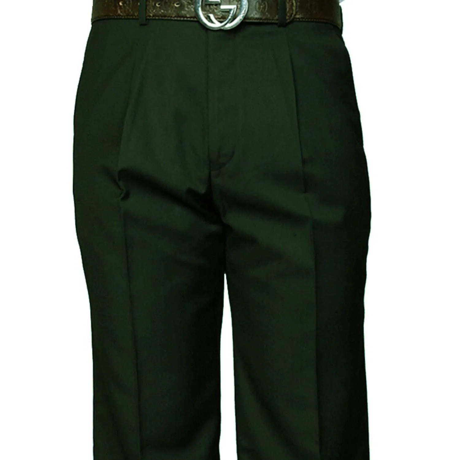 Dubhe Collection: Hunter Pleated Wool Pants Ventilated Panels All Day Comfort