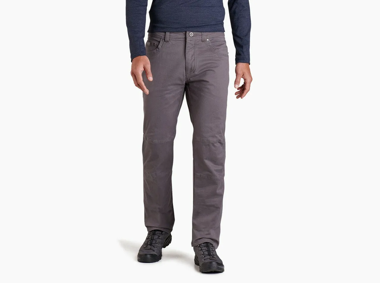 Ergonomic Cut SnagFreeFabric Kuhl Mens Rebel Pant in Iron Grey