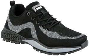 PRESSURE Men's Black Ultralight Athletic Shoes SP659 All Round