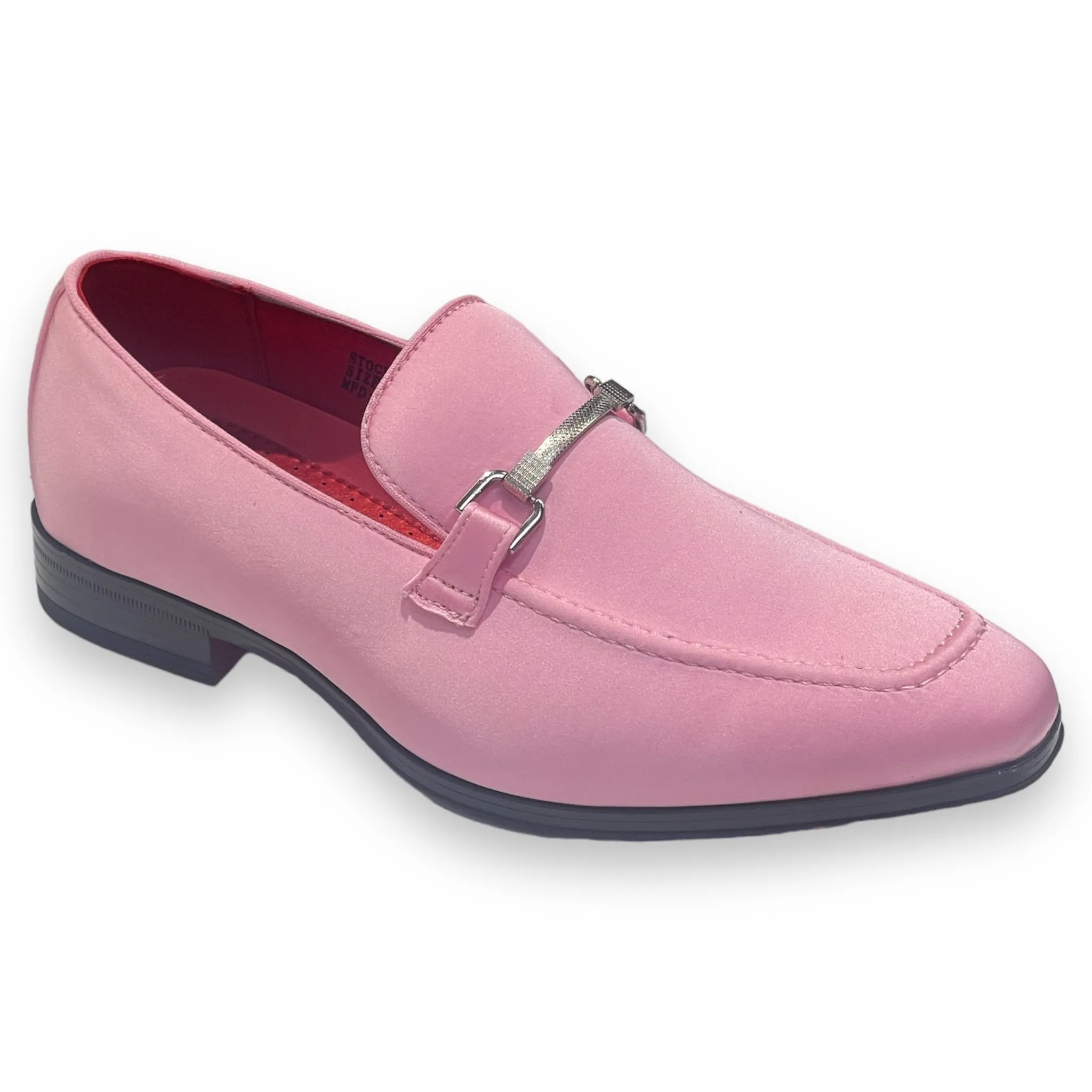 After Midnight 7018 PINK SATIN LOAFER (IN STORE) Every Step