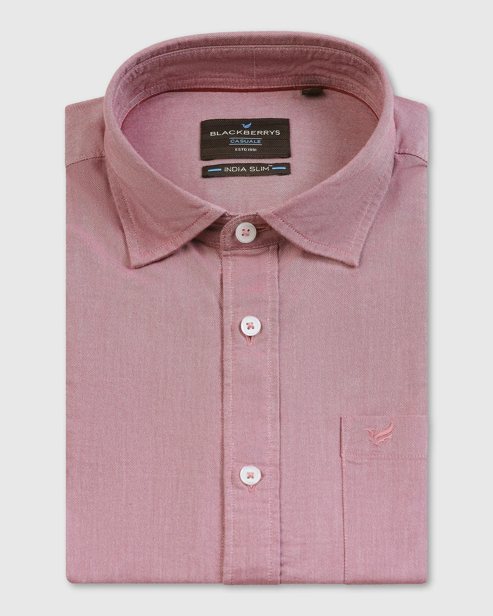 Pink Solid Shirt - Solly Non Static Finish birthday party