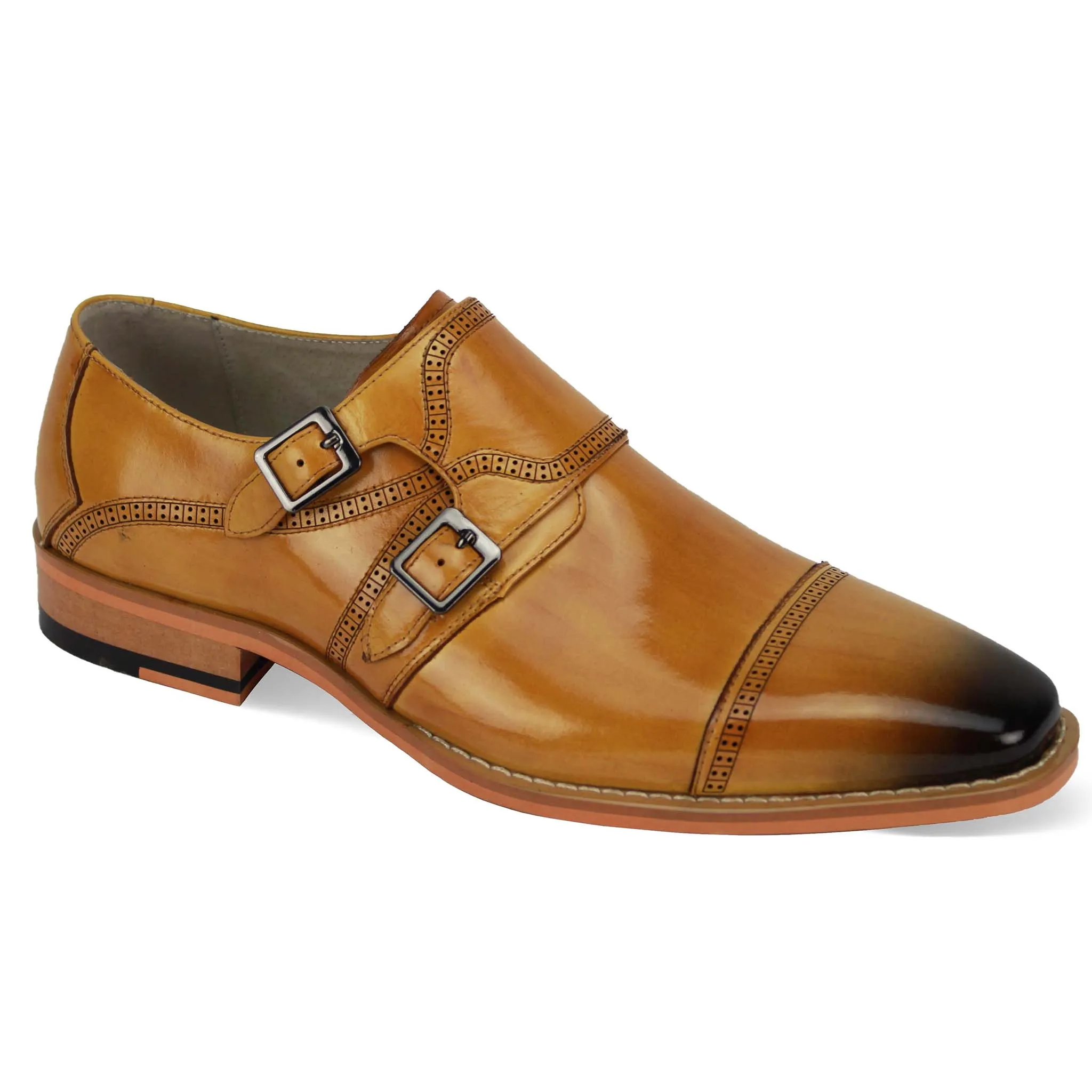 Motion Comfort Giovanni Scotch Leather Monk Shoe