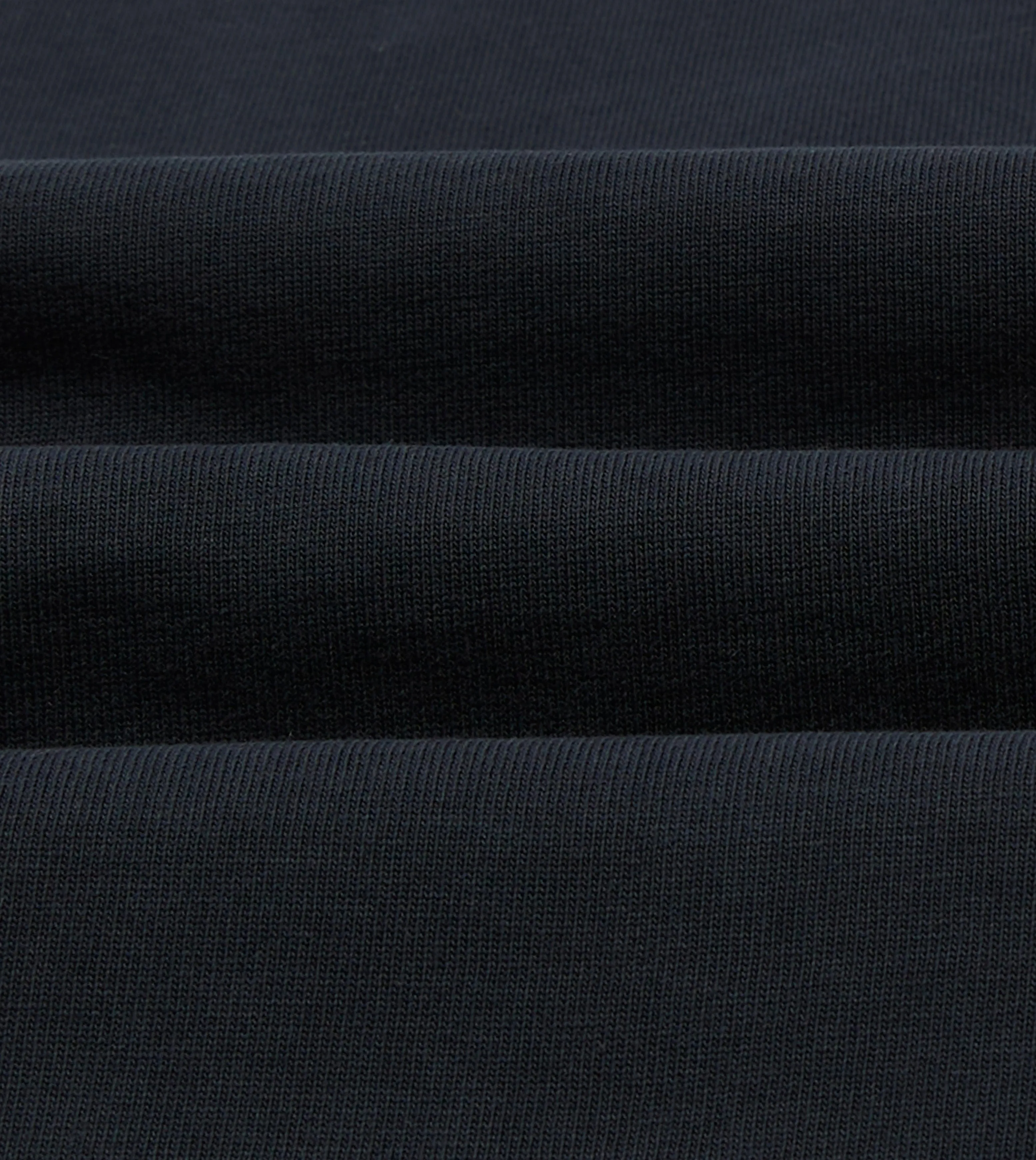Drake's & Mr Camel Navy Ringer T-Shirt Layered Comfort
