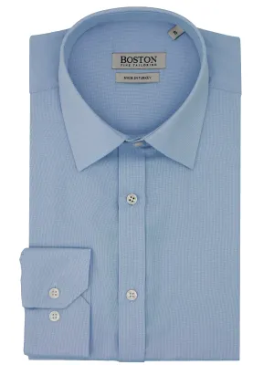 Soft Stretch Collar Country Escape Liberty Business Blue Shirt