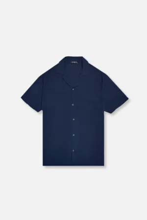 LowMaintenance Material Talbert Revere Collar Shirt