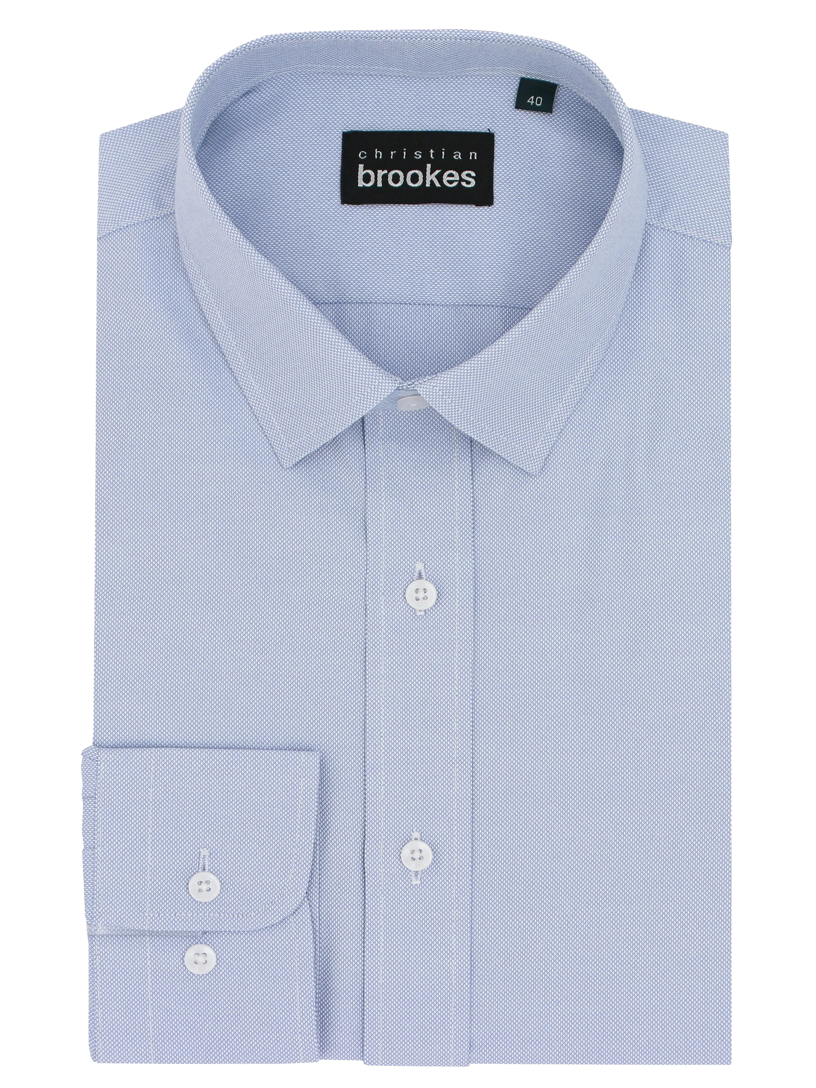 Workwear Ready Liberty Business Blue Shirt