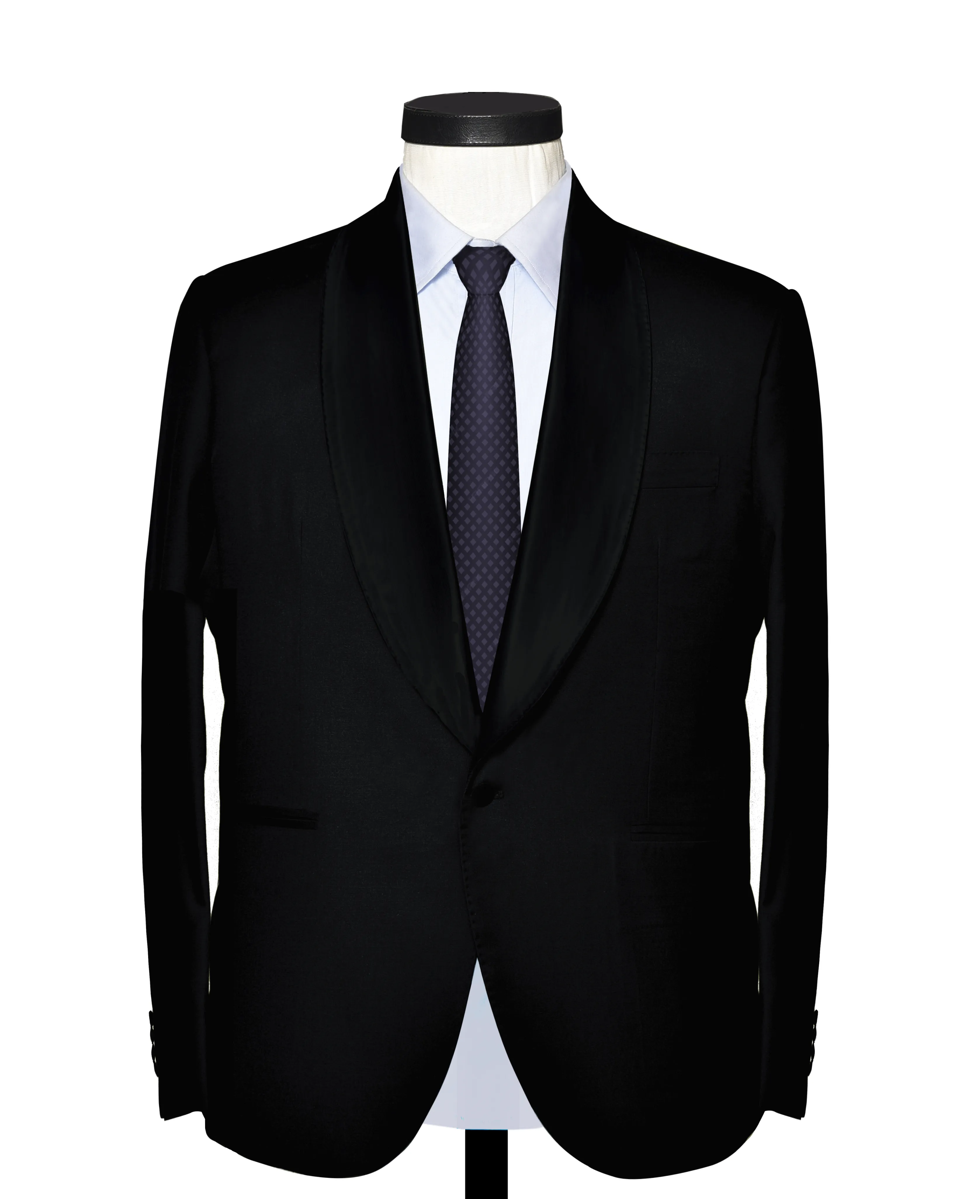 Heat Keep Abrasion Resistant Trim Black Tuxedo Jacket