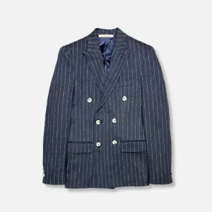 Devino Double Breasted Sport Jacket Go To Layer DualLayer Weave