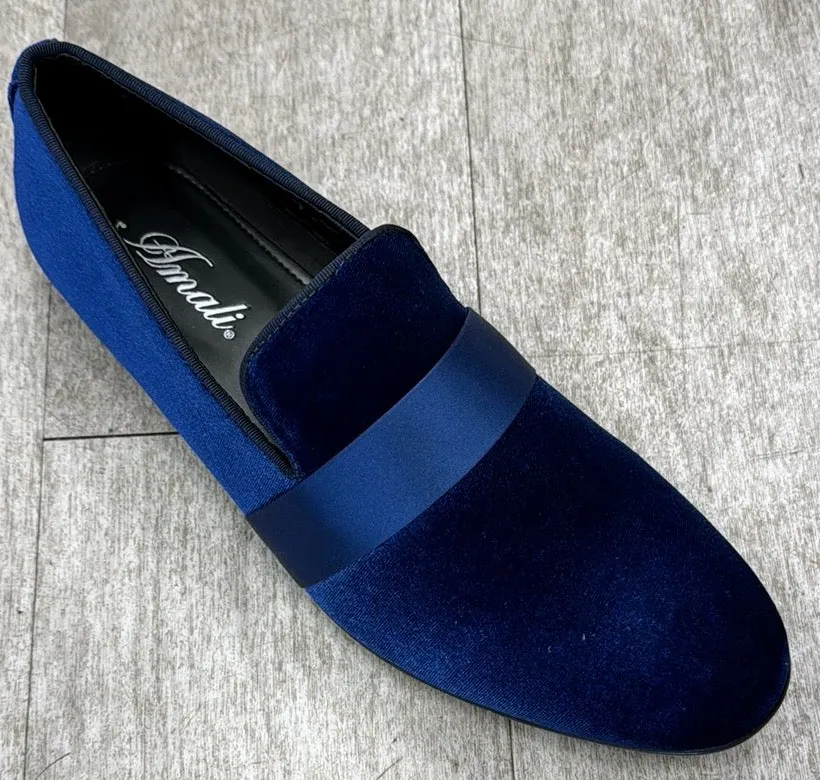 Exclusive Formal Dress Shoe Dark Navy 7021 Strong Stitching Color Mix