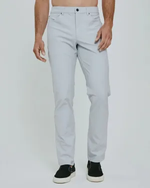 Casual Essentials Versatile staple 7 Diamonds Infinity 7-Pocket Pants in Fog