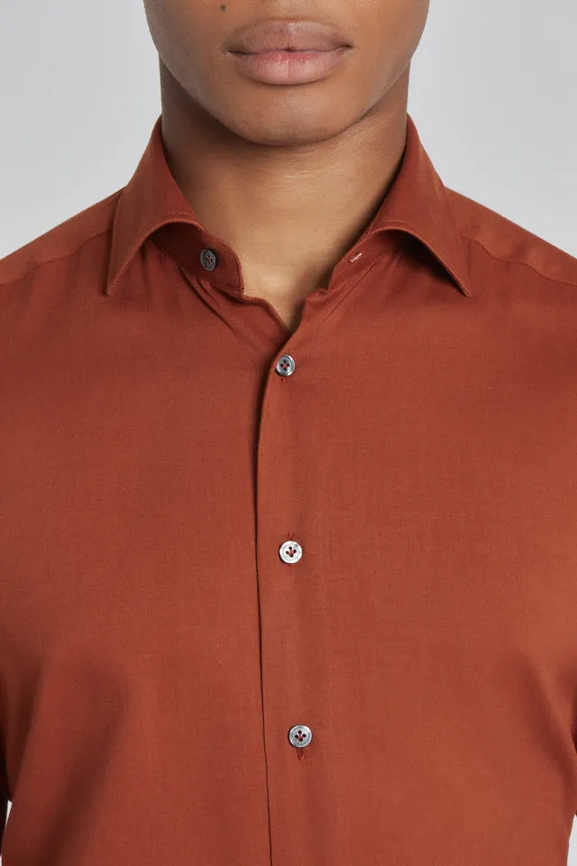 Aurelio Shirt - Terracotta StaticFree Material