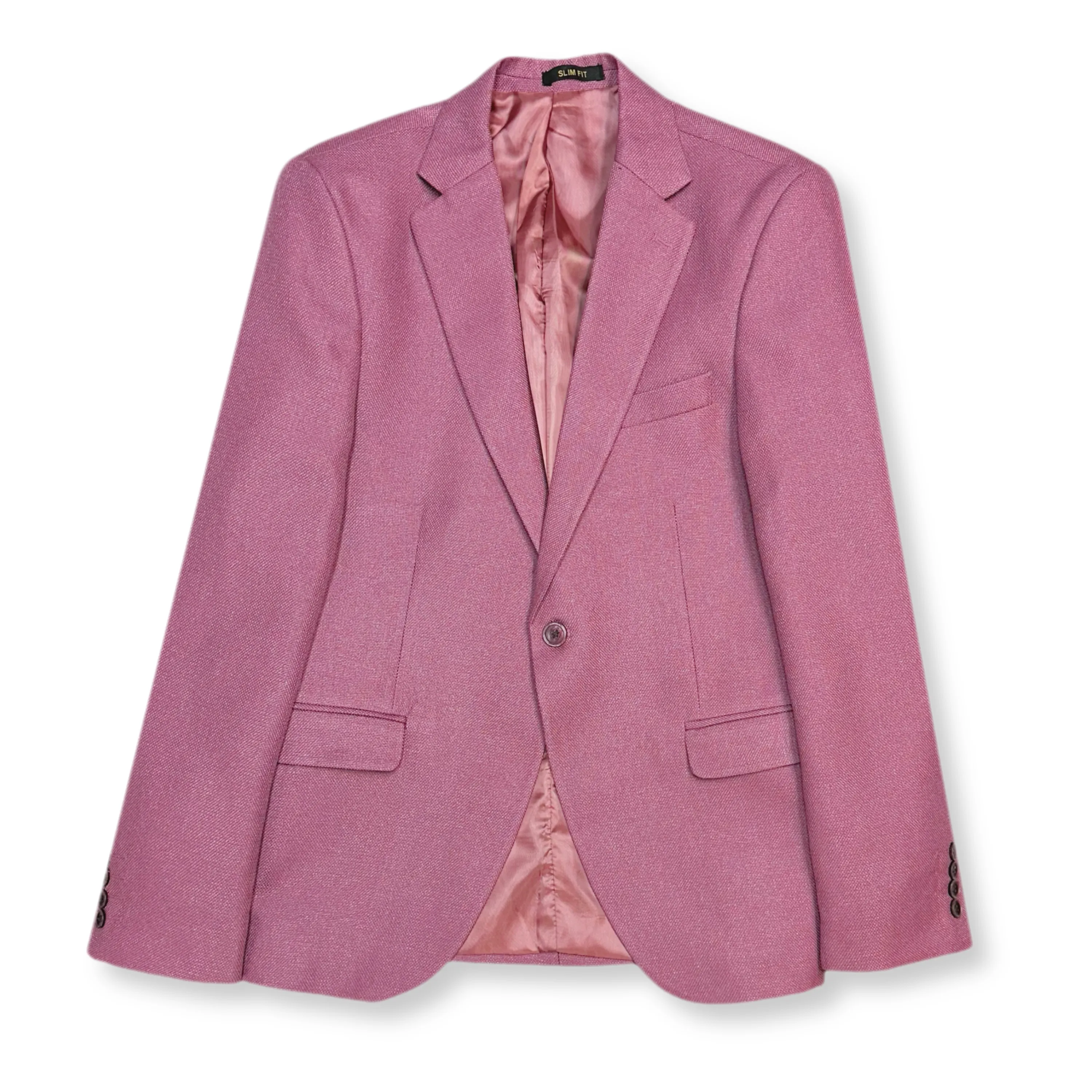 Donado Slim Fit Blazer Abrasion Resistant Edges Seamless Technology