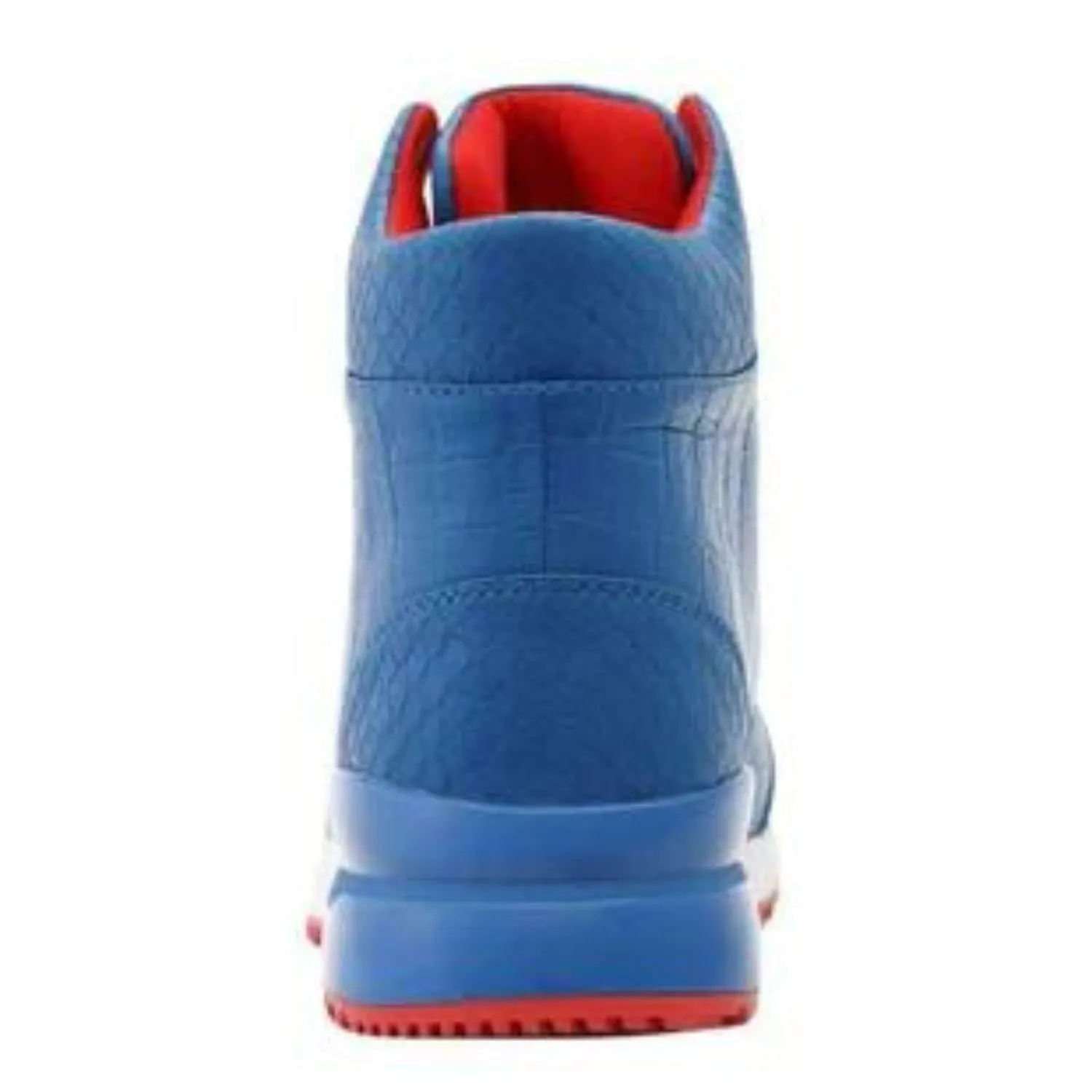 Durable Tread Pattern Royal Blue High Top Urban Sneakers