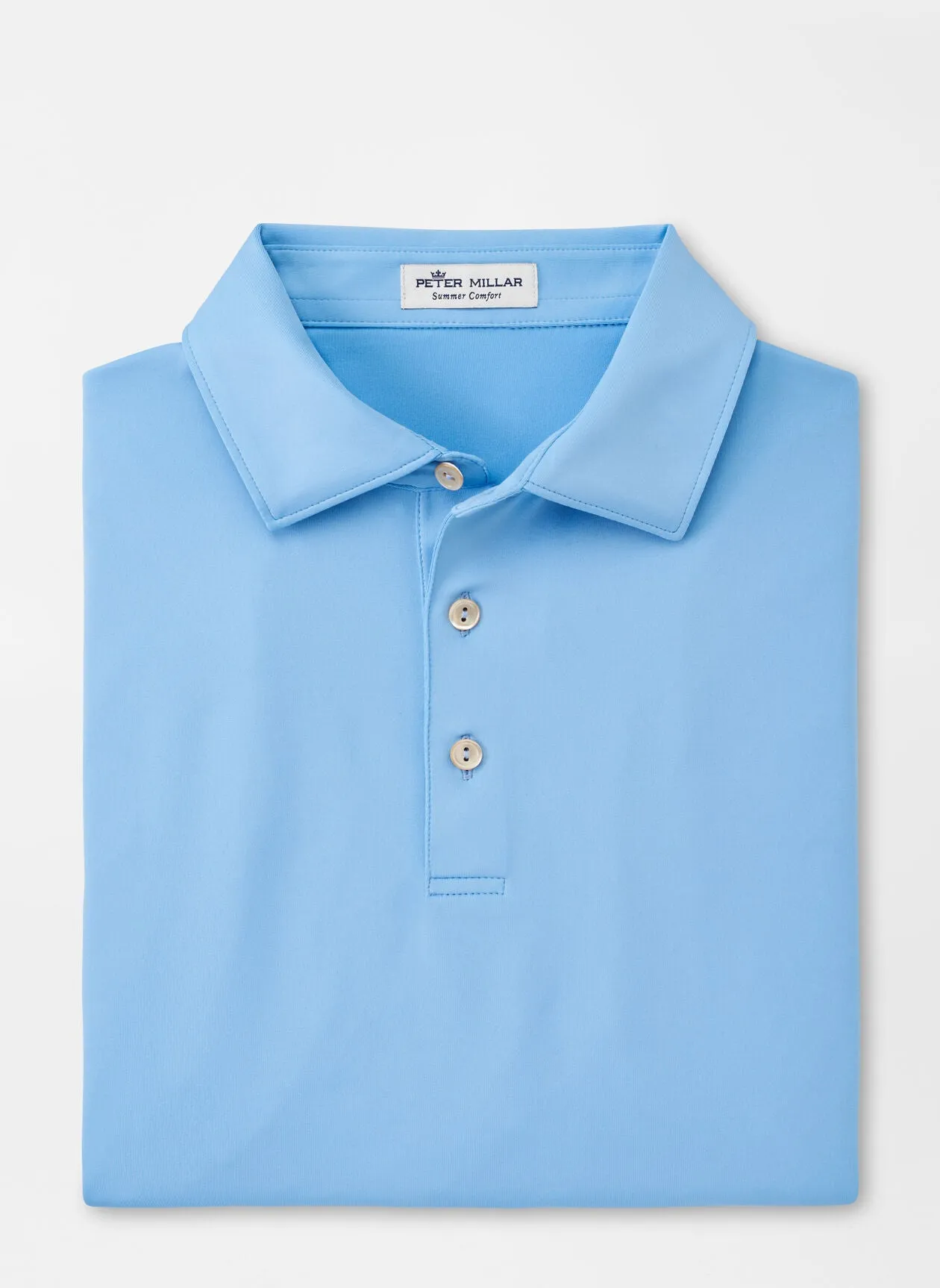 Graceful Design Korean Fresh Solid Stretch Jersey Sean Collar