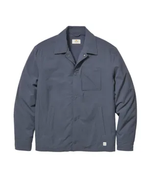 Traveler Overshirt - India Ink Spark Glow Sustainable Manufacturing