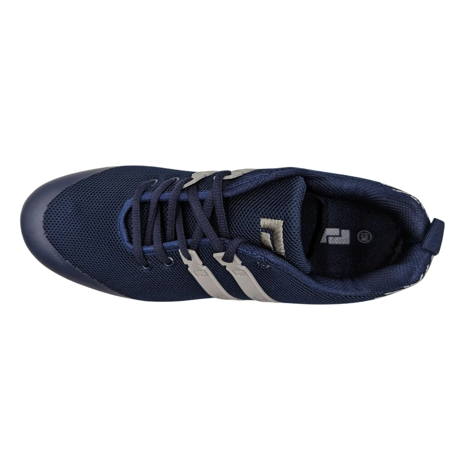 VORTEX Men's Navy Round Toe Ultralight Athletic Fashion Shoes Parent Jog Indoor Ready