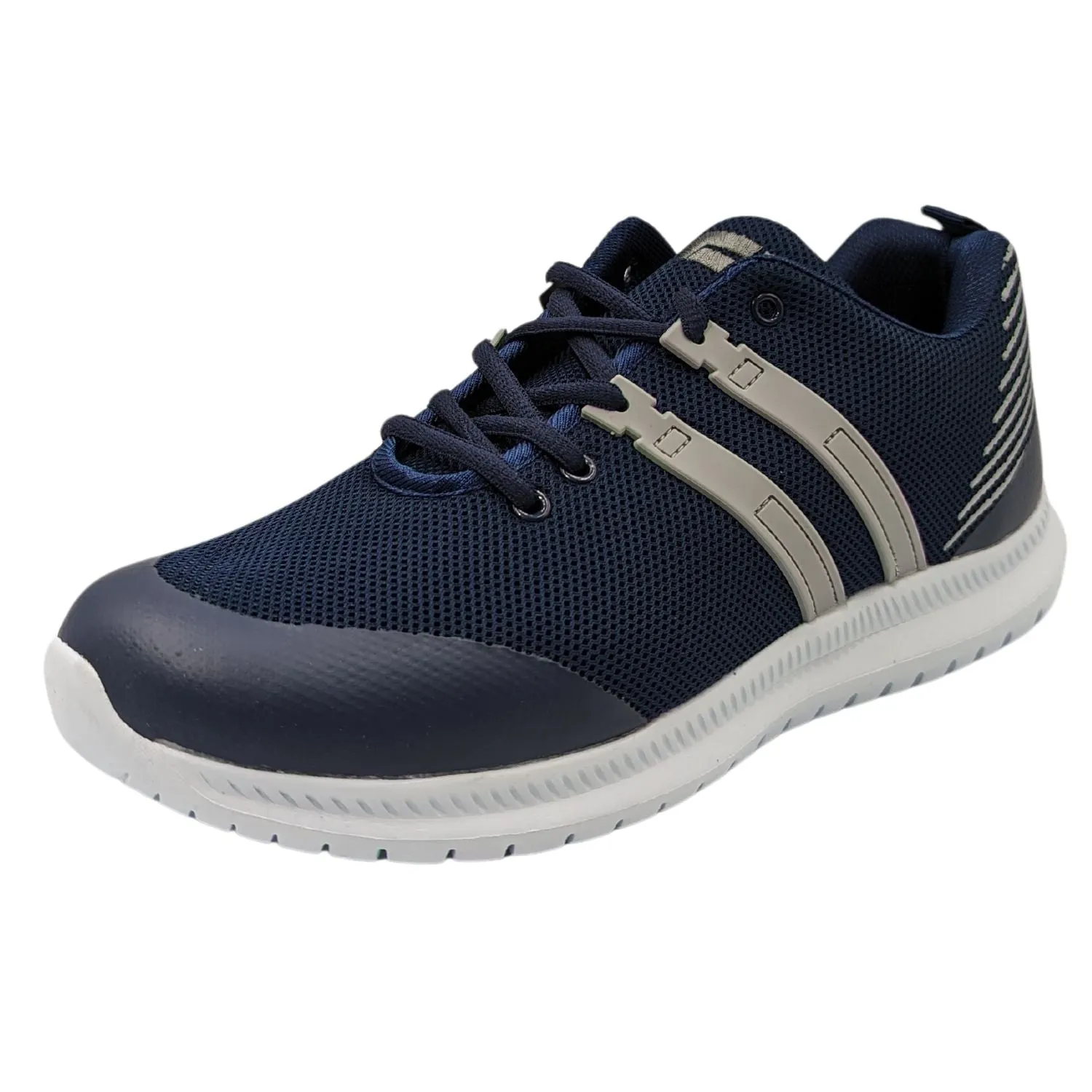 VORTEX Men's Navy Round Toe Ultralight Athletic Fashion Shoes Lifestyle Gear Soft ground
