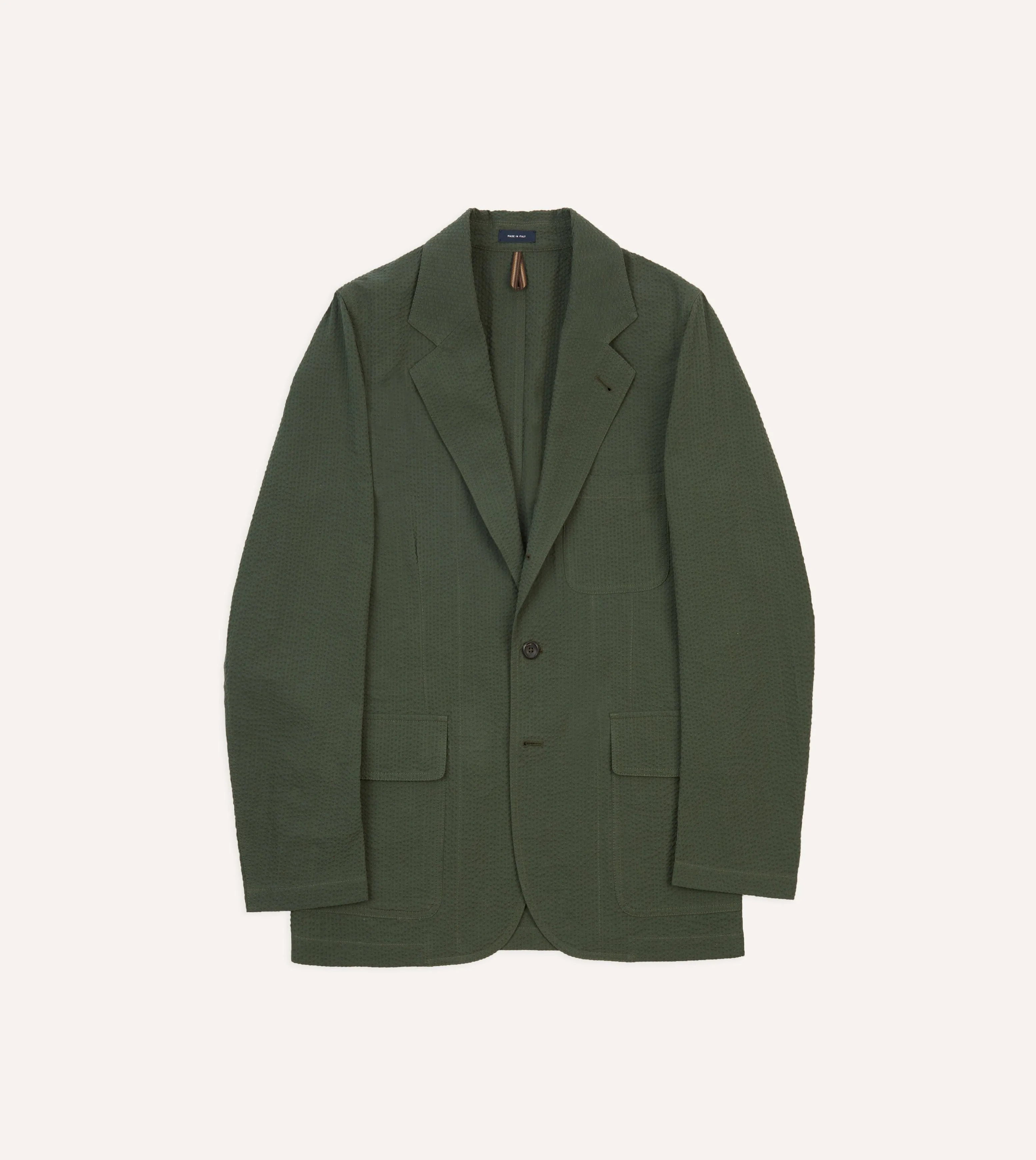 Olive Seersucker Games Blazer Mk. I NonRestrictive Movement Design