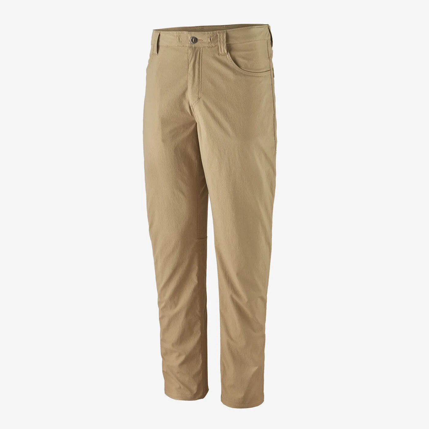 Effortless Design ElasticWaist Patagonia Mens Quandary Pants in Classic Tan