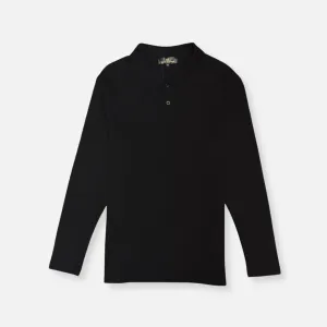 Reflective details SmoothInnerLining Delevan Polo Collar Shirt