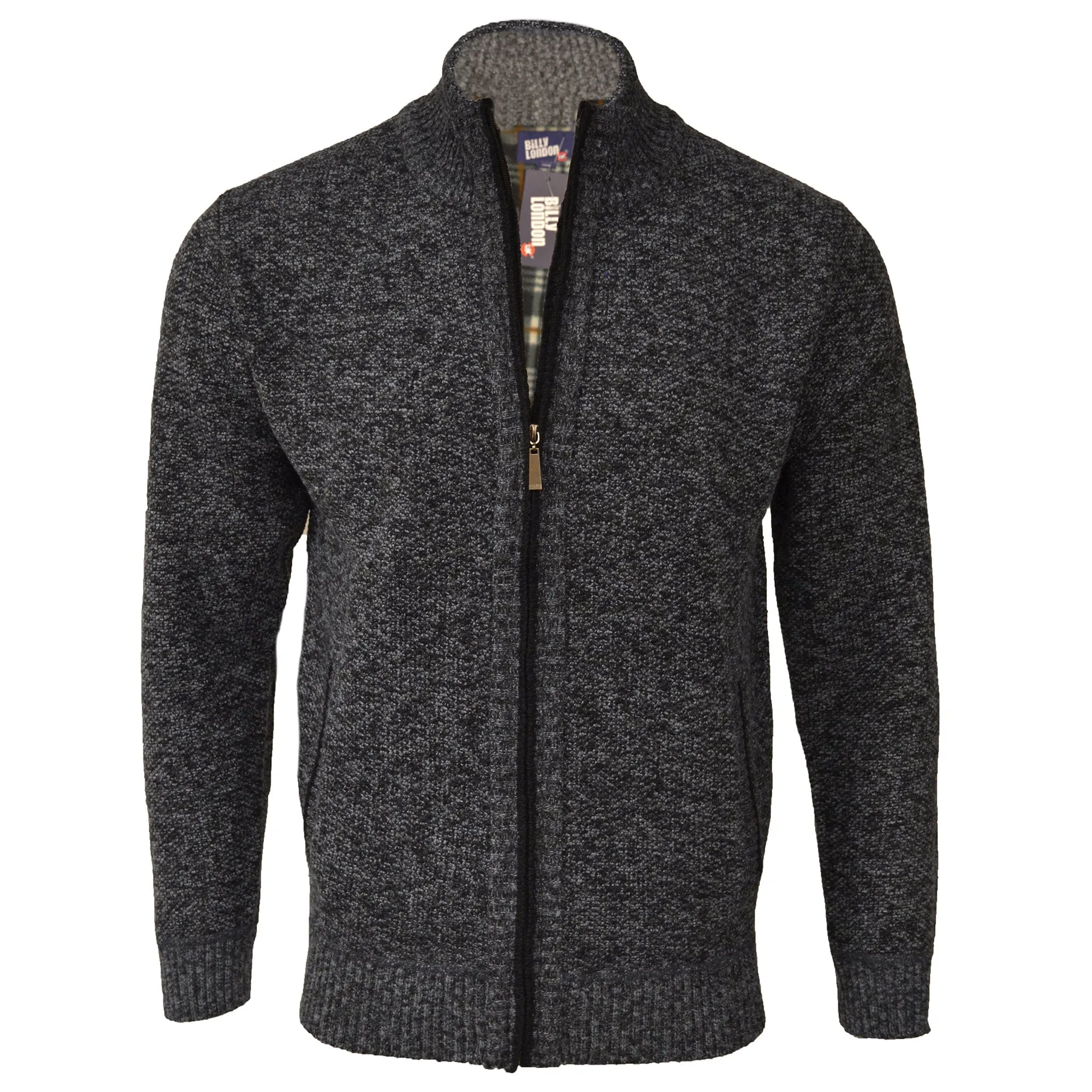 ChafeResistant Seams Classic Mode STUDIO FERRERA FULL ZIP SWEATER/Sf1856