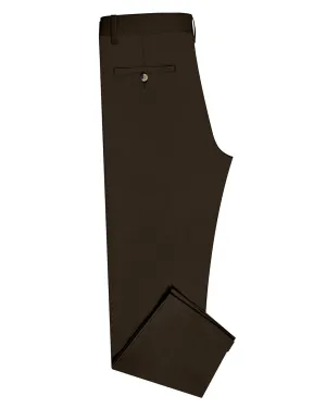 soft fit Genoa Chino Pant Choco Brown