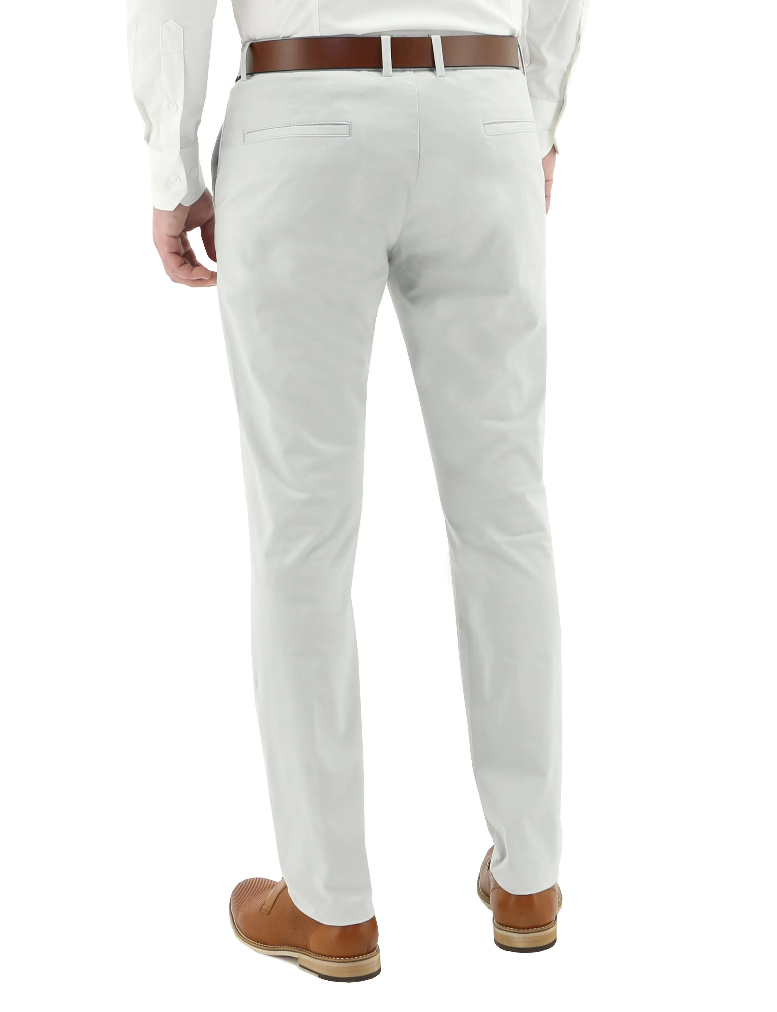 Slim Stretch Fit Core Essential Stone 490 Slim Chino