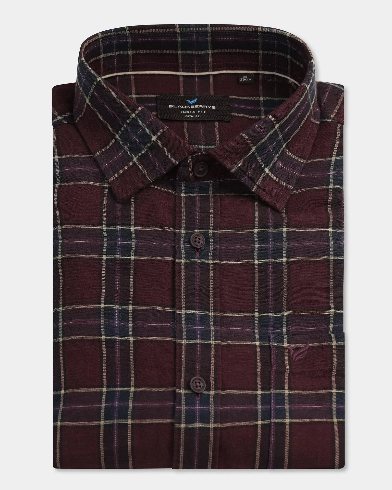 Cherry Lacquer Linen Check Shirt - Madrik Weekend Outfit Zip Front