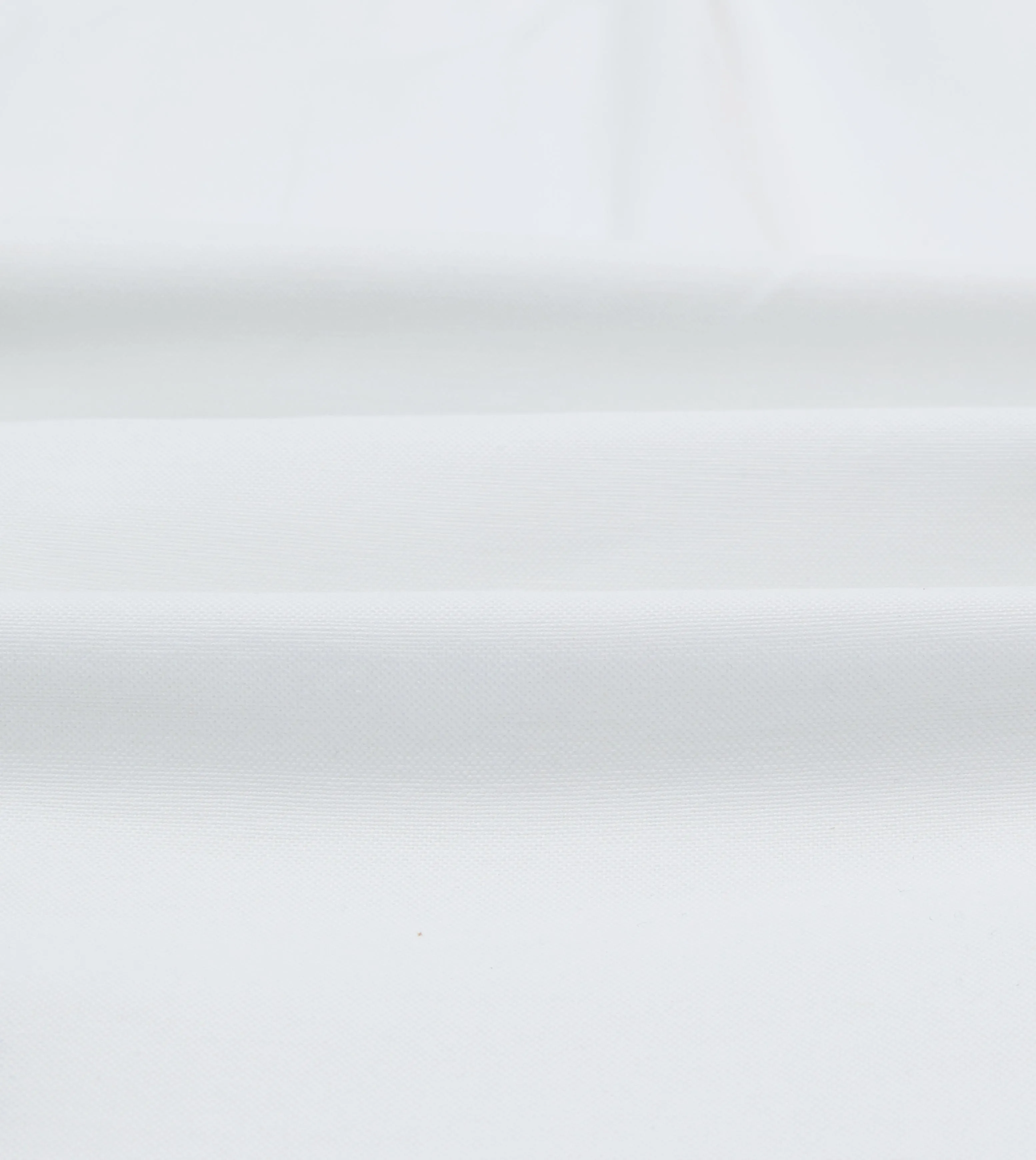 Recycled Polyester Blend Non Irritating Seams White Cotton Oxford Cloth Long Point Collar Shirt