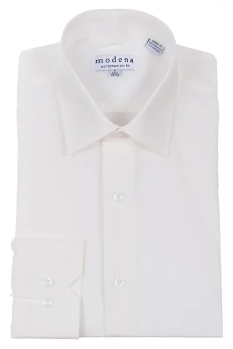 Modena Contemporary Fit Regular Cuff M300BS0R Egg Shell Petite Cut Multipurpose Utility