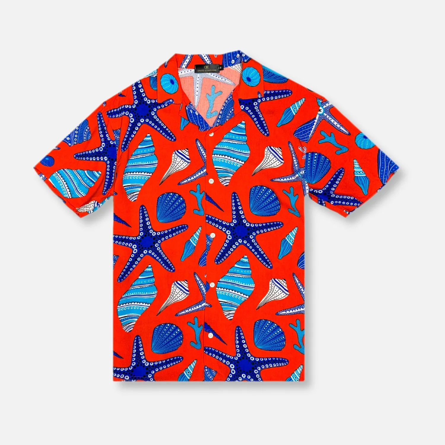 Music Mood Dawood Tropical Resort Revere Collar Shirt