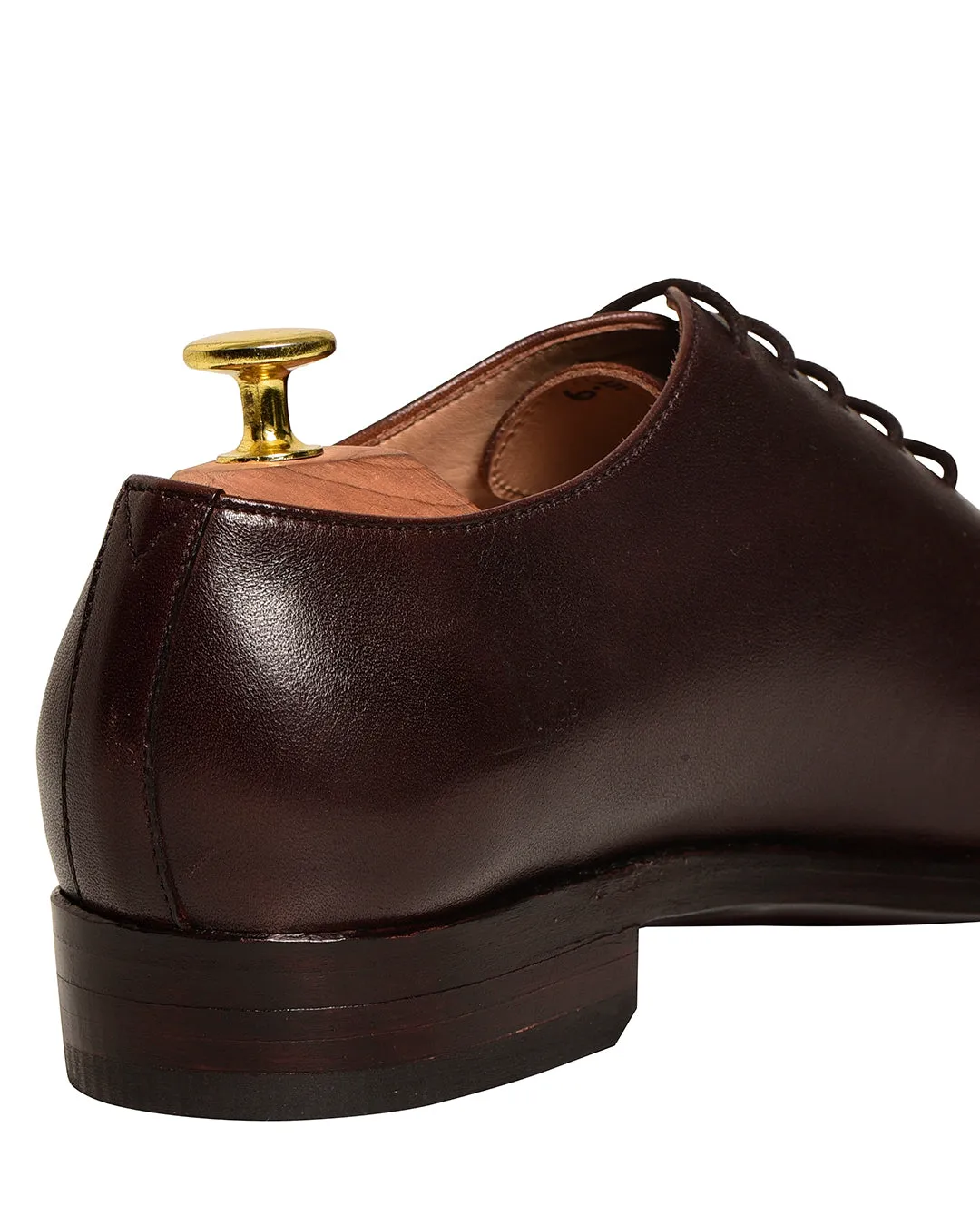 Zero Drop Platform Wholecut Oxfords Brown