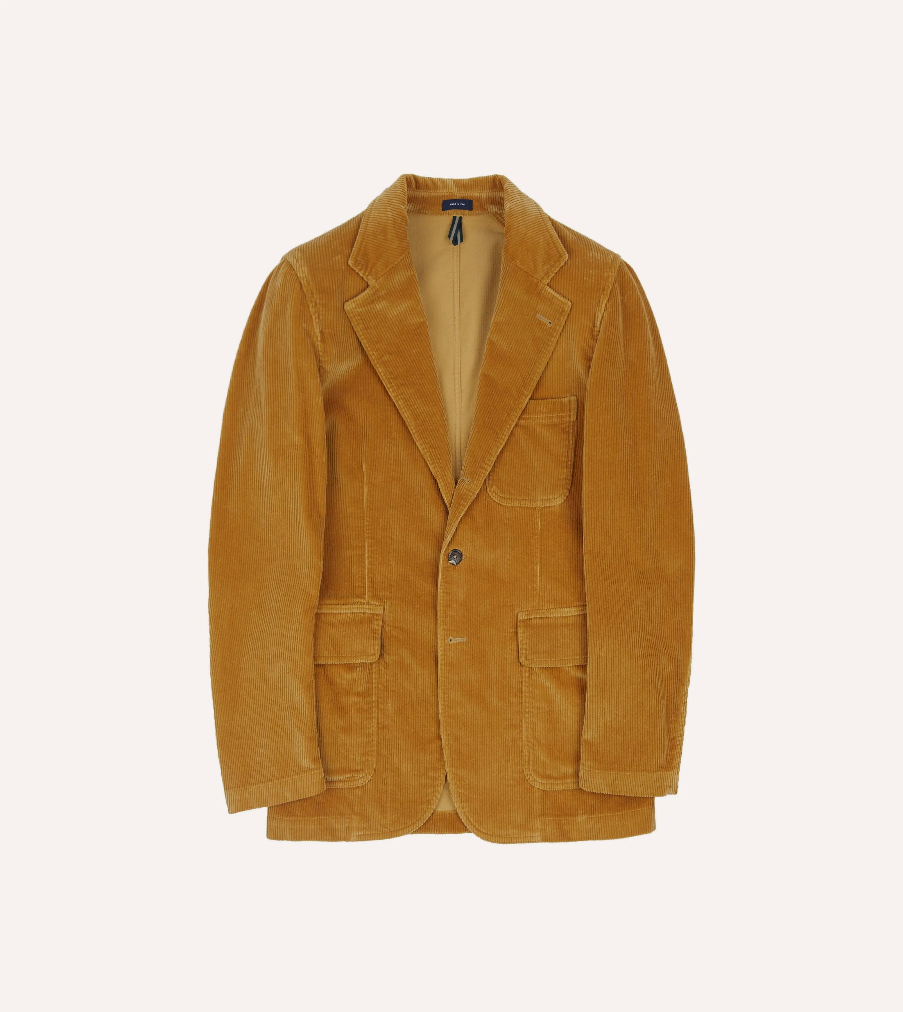 Corn Cotton Corduroy Games Blazer Mk. I Weekend Outing Wear Expandable Side Gussets