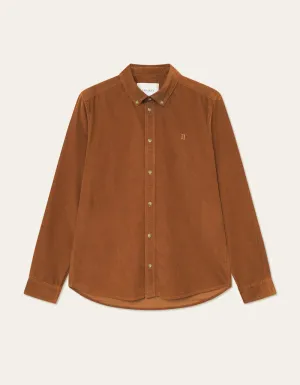 Konrad Pinwale Corduroy Shirt - Monk's Robe FlexibleCuff Seamless Sleeve Construction