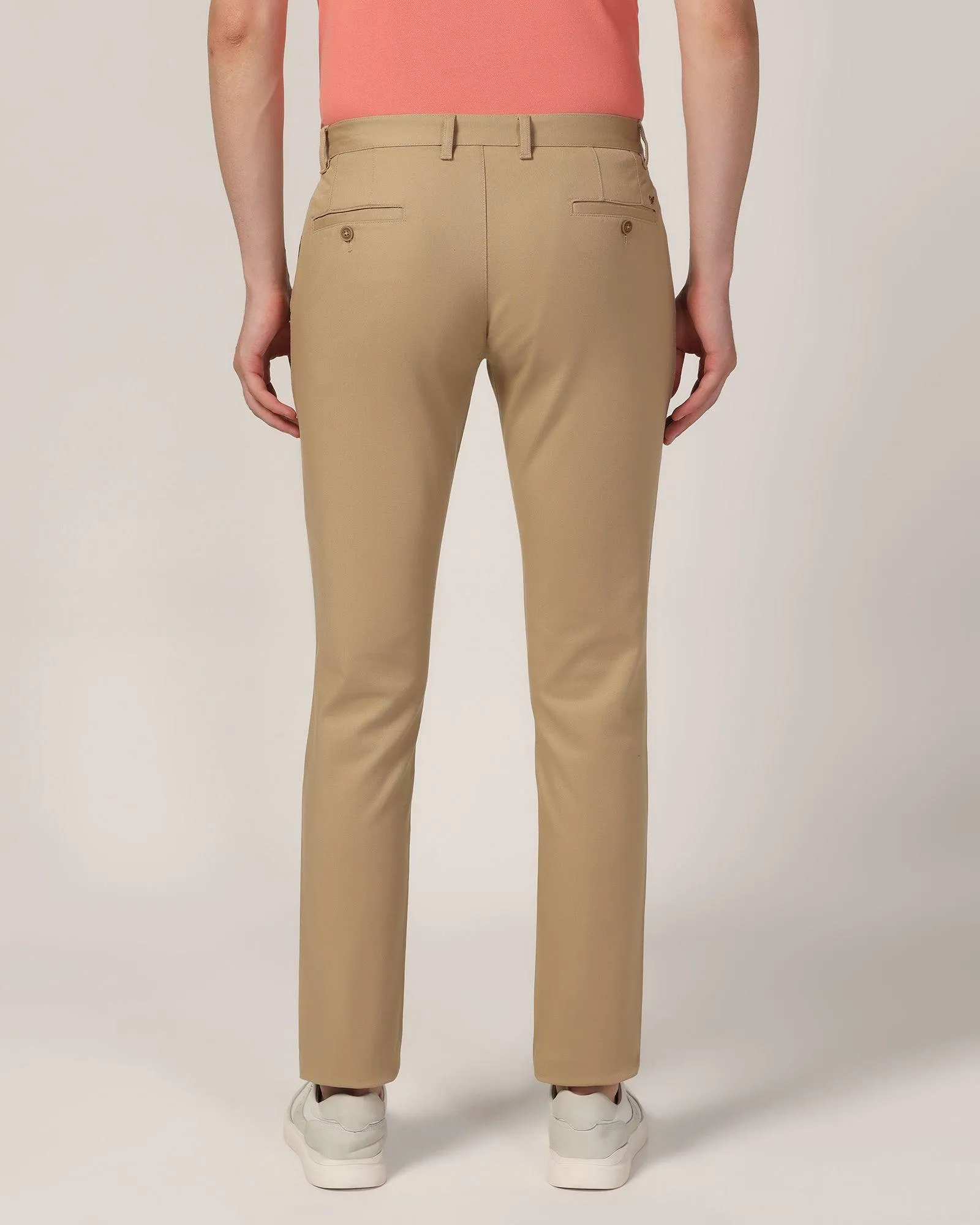Layering Essential Slim Fit B-91 Casual Khaki Solid Khakis - Mint