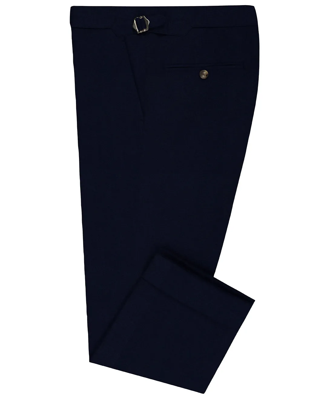 VBC 100% Wool: Navy Flannel Comfy Texture Casual Movement
