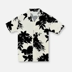 Ice Fit Dobby Tropical Revere Collar Shirt