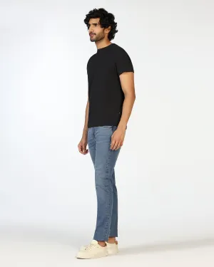 Super Clean Slim Yonk Fit Indigo Jeans - Rolf Casual Wear Non Irritating Inner Lining