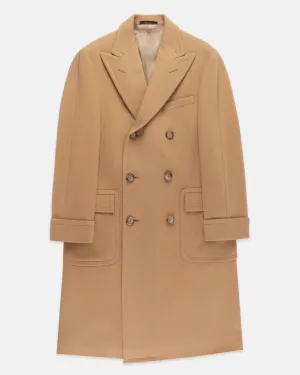 Made-in-USA Camelhair Polo Coat shrink-resistant Preppy Vibe