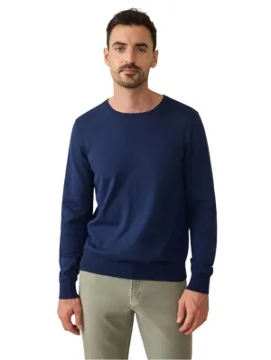 Movement Crewneck Sweater - Marine Navy Heather Daywear Style Road Soul