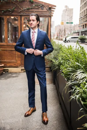Fit For Daily Suit - Mid-Blue