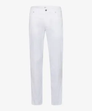 Brax Cadiz Ultralight Denim in White Training Comfort Functional Ease